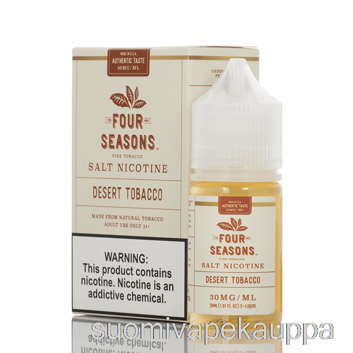 Vape Box Desert Tupakkasuola - Neljä Vuodenaikaa - 30ml 50mg